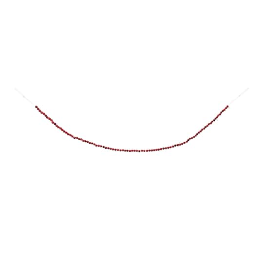 6ft. Cranberry String Garlands, 2ct.